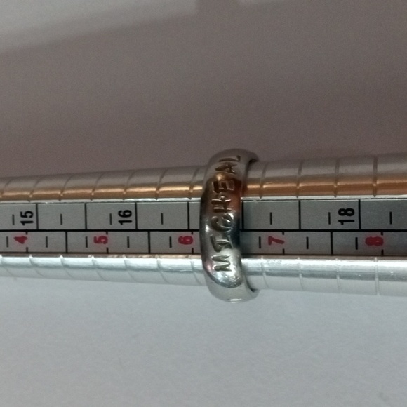 Silver band ring "Michael and Brooklyn" - Picture 2 of 4